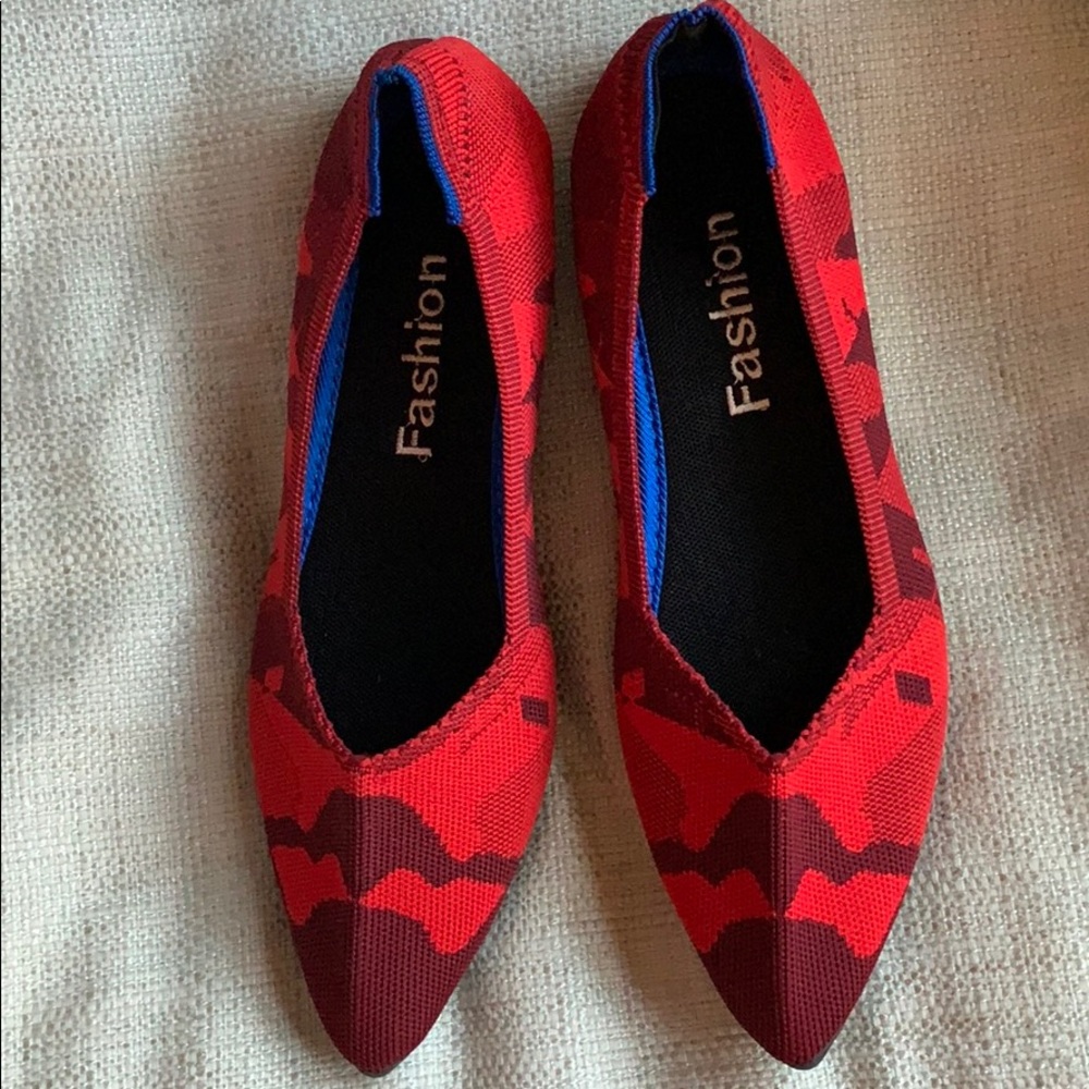 Woven Point Flats Like Rothy’s-NEW